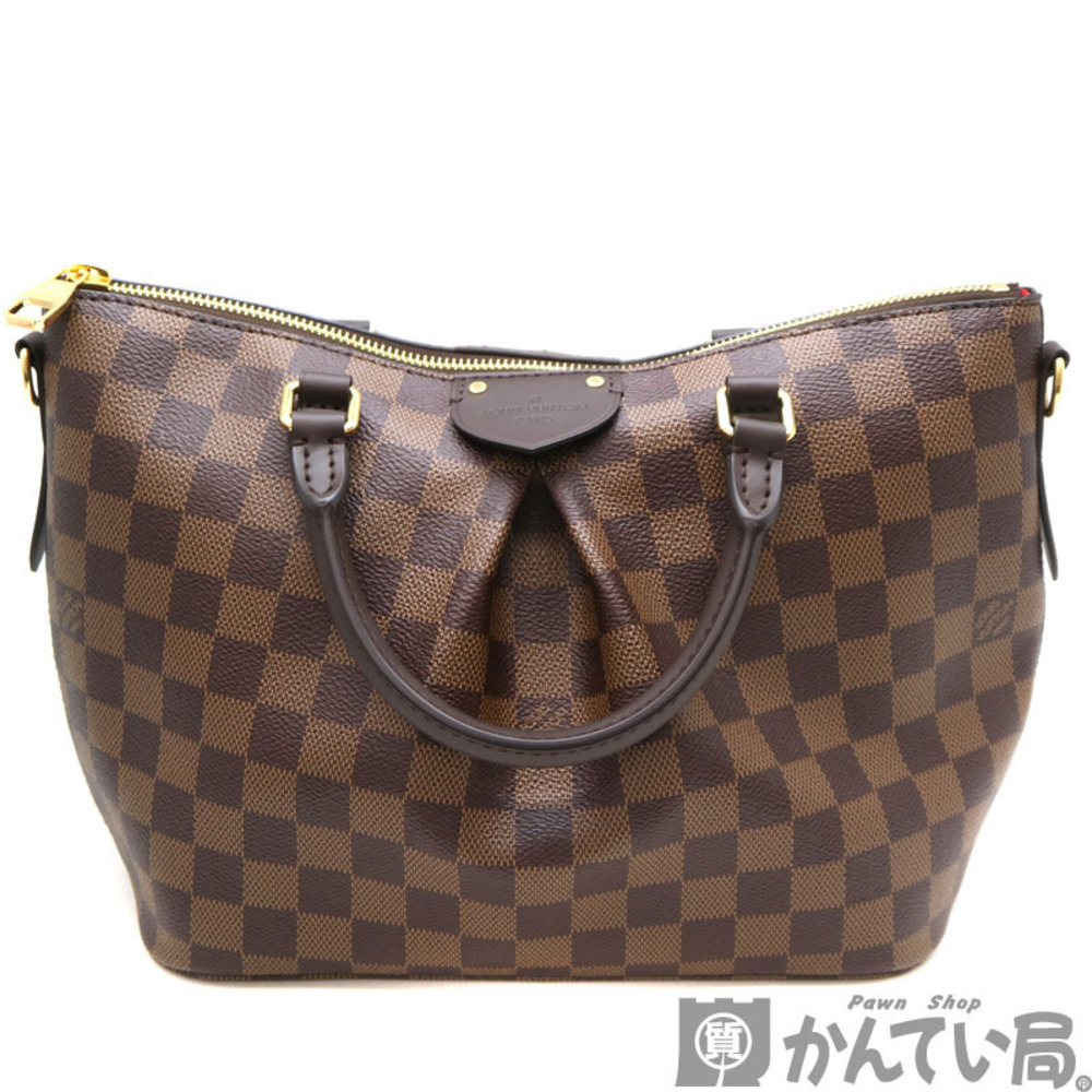 LOUIS VUITTON Siena Damier Ebene Brown Handbag